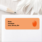 フェスティバルカボチャ住所 シールテンプレート ラベル (インサイチュ)