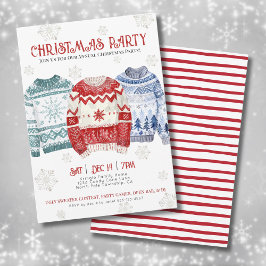 フェスティバルカラフルの毎年のクリスマスパーティー 招待状