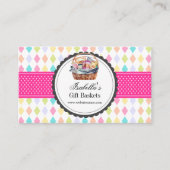 フェスティバルカラフルギフトバスケット 名刺 (正面)