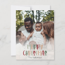 フェスティバルカラフルクリスマスの完全な垂直方向の写真 シーズンカード