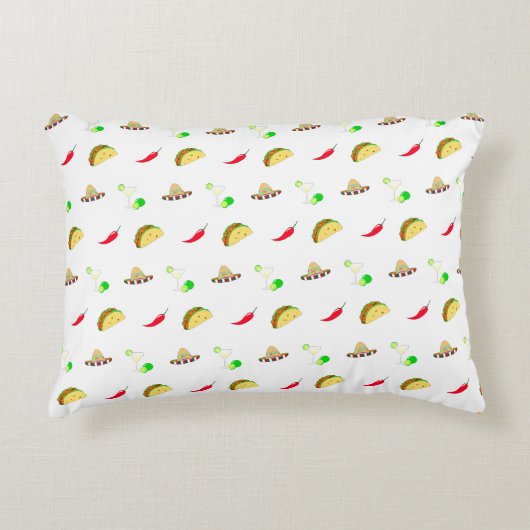 フェスティバルカラフルシンコデマヨ2025踊りサボテン アクセントクッション (正面)