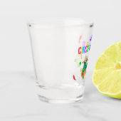 フェスティバルカラフルシンコデマヨ2025踊りサボテン ショットグラス (左)