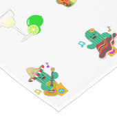 フェスティバルカラフルシンコデマヨ2025踊りサボテン ショートテーブルランナー (コーナー)