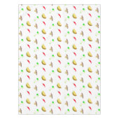 フェスティバルカラフルシンコデマヨ2025踊りサボテン テーブルクロス (正面)