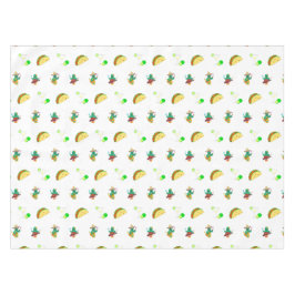 フェスティバルカラフルシンコデマヨ2025踊りサボテン テーブルクロス