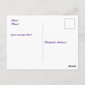 フェスティバルカラフルシンコデマヨ2025踊りサボテン ポストカード (裏面)