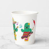 フェスティバルカラフルシンコデマヨ2025踊りサボテン 紙コップ (裏面)
