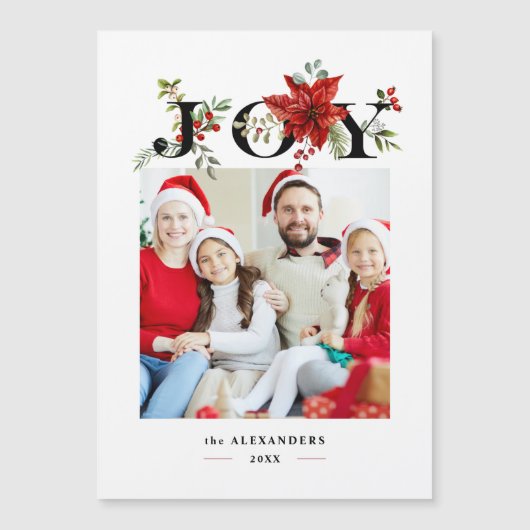 フェスティバルカラフルジョイw/Poinsettiasとベリー (正面)