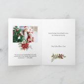 フェスティバルカラフルジョイw/Poinsettiasとベリー シーズンカード (内部)