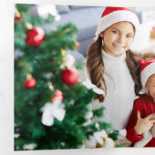 フェスティバルカラフルジョイw/Poinsettiasとベリー 三つ折りカード (内部最初)