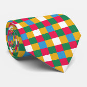 フェスティバルカラフルチェッカー ネクタイ (ロール)