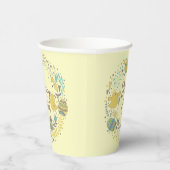 フェスティバルカラフルハッピーイースターチックス&リース 紙コップ (右)