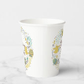 フェスティバルカラフルハッピーイースターチックス&リース 紙コップ (右)