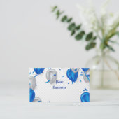 フェスティバルカラフルバルーン 名刺 (スタンド正面)