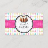 フェスティバルカラフルバントケーキ 名刺 (正面)