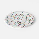 フェスティバルカラフルパーティー灯 ペーパープレート (アングル)