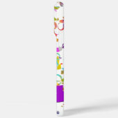 フェスティバルカラフルパーティー紙吹雪トスオーバー白 Case-Mate iPhoneケース (裏面 / 左)