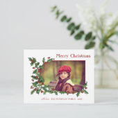 フェスティバルカラフルホリー、あいさつ文、写真 ポストカード (スタンド正面)