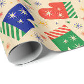 フェスティバルカラフルミッテンス ラッピングペーパー (ロールコーナー)