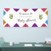 フェスティバルカラフルメキシカンサボサボシャワー 横断幕 (トレードショー)