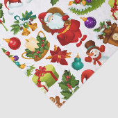 フェスティバルカラフルヴィンテージクリスマスコラージュ 薄葉紙 (詳細)