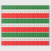 フェスティバルカラフル泥地模様包み紙 ラッピングペーパー (フラット)