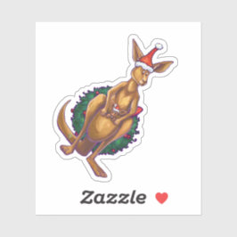 フェスティバルカンガルークリスマス シール