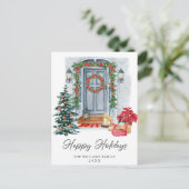 フェスティバルカントリークリスマスハウスグリーティング シーズンポストカード (スタンド正面)