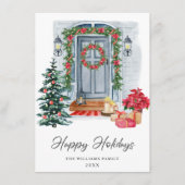 フェスティバルカントリーハウスクリスマスグリーティングホリデイC シーズンカード (正面)