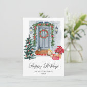 フェスティバルカントリーハウスクリスマスグリーティングホリデイC シーズンカード (スタンド正面)