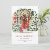 フェスティバルカントリーハウスクリスマスグリーティング4写真 シーズンカード (スタンド正面)