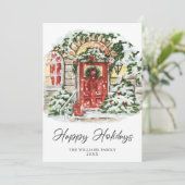 フェスティバルカントリーハウスクリスマスグリーティング シーズンカード (スタンド正面)