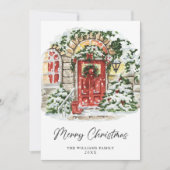 フェスティバルカントリーハウスクリスマスグリーティング シーズンカード (正面)