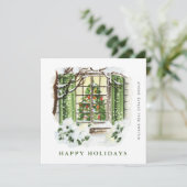 フェスティバルカントリーハウスクリスマスグリーティ企業のング シーズンカード (スタンド正面)