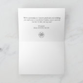 フェスティバルカントリーハウスクリスマスグリーティ企業のング シーズンカード (内部)