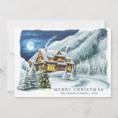 フェスティバルカントリーハウスクリスマスハウスグリーティング シーズンカード (正面)