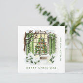 フェスティバルカントリーハウスクリスマスハウスグリーティング シーズンカード (スタンド正面)