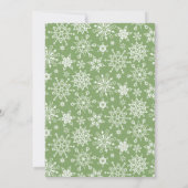 フェスティバルカントリーハウスクリスマスホリデーブランチ 招待状 (裏面)