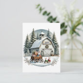 フェスティバルカントリーバーンメリークリスマス シーズンポストカード (スタンド正面)
