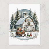 フェスティバルカントリーバーンメリークリスマス シーズンポストカード (正面)