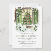 フェスティバルカントリーホリデークリスマスホリデーブランチ 招待状 (正面)