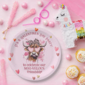 フェスティバルガレンティンズデイヘレフォードカウズ ペーパープレート (パーティー)