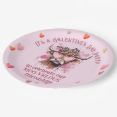 フェスティバルガレンティンズデイヘレフォードカウズ ペーパープレート (アングル)