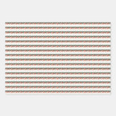 フェスティバルガーランドの水の色のリボンのギフト与えズ ラッピングペーパーシート (正面2)