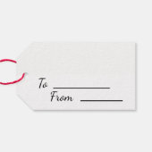 フェスティバルキツネキューブギフトラベル ギフトタグ (裏面横)