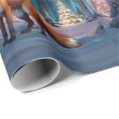 フェスティバルキツネ ラッピングペーパー (ロールコーナー)