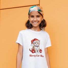フェスティバルキャッツinクリスマスコスチューム- Holiday Vibe Tシャツ
