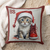 フェスティバルキャッツinクリスマスコスチューム- Holiday Vibes クッション (ブランケット)
