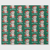 フェスティバルキャッツinクリスマスコスチューム- Holiday Vibes ラッピングペーパー (フラット)