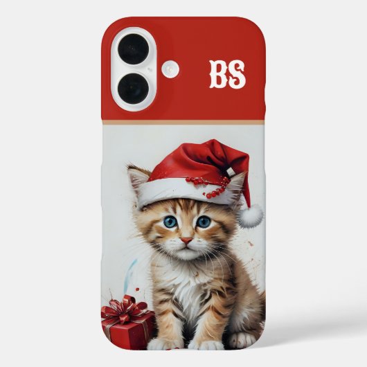 フェスティバルキャッツinクリスマスコスチューム- Holiday Vibes Case-Mate iPhoneケース (裏面)